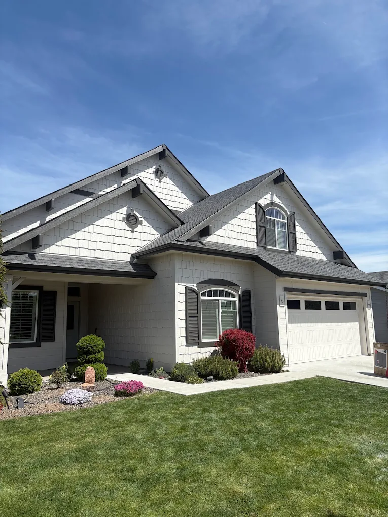 Residential exterior painting of a craftsman home in Boise, Idaho