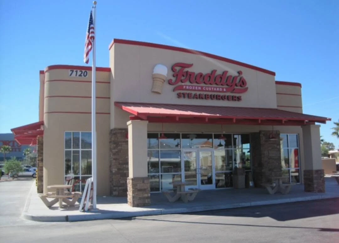 Commercial exterior painting of a restaurant building in Boise, Idaho